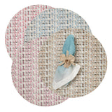 Coquette Purple & Blue Placemat Lifestyle | Mode Living at Fig Linens and Home