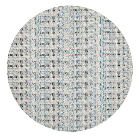 Coquette Purple & Blue Placemat Detail 4 | Mode Living at Fig Linens and Home