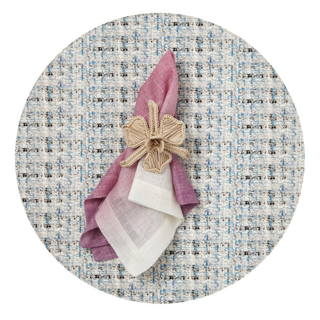 Coquette Purple & Blue Placemat | Mode Living at Fig Linens and Home