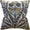 Cornelia Grey and Gold Throw Pillow - Ryan Studio made from Thibaut Fabric