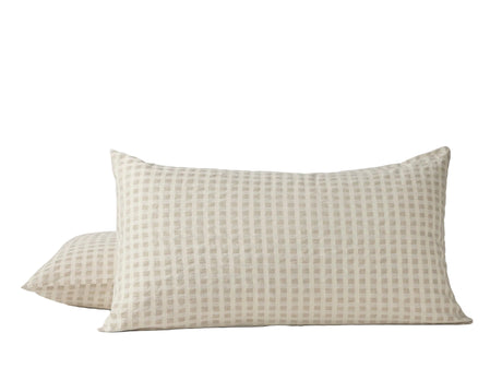 King Sham - Coyuchi Birch Undyed Organic Bedding at Fig Linens and Home