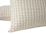 Pillow Sham Detail - Coyuchi Birch Undyed Organic Bedding at Fig Linens and Home 1