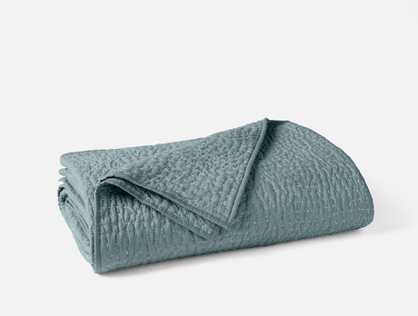 Pebbled Handstitched Organic Blankets by Coyuchi