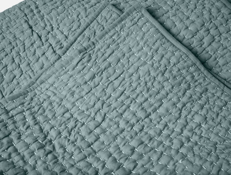 Pebbled Handstitched Organic Blankets by Coyuchi