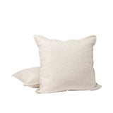 Pillow Shams - Coyuchi Relaxed Linen Organic Bedding - Natural Chambray