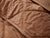 Organic Cotton Bedding - Coyuchi Diamond Stitched Ginger Comforter - detail of Fabric