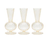 Kim Seybert BUD VASE: TESS S3 - Champagne Glass Bud Vases Set at Fig Linens and Home 1