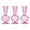 Tess Bud Vase in Lavender Set of 3 in a Box by Kim Seybert