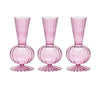 Tess Bud Vase in Lavender Set of 3 in a Box by Kim Seybert