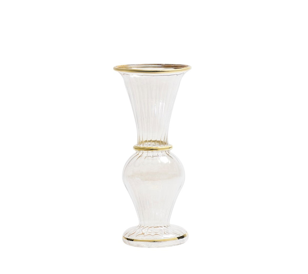Trumpet Bud Vase in Clear by Kim Seybert