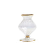 Scallop Bud Vase in Clear by Kim Seybert at Fig Linens and Home