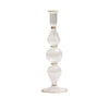 Ripple Candle Holder in Clear by Kim Seybert at Fig Linens and Home