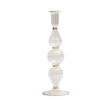 Ripple Candle Holder in Clear by Kim Seybert at Fig Linens and Home