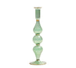 Ripple Candle Holder in Green by Kim Seybert at Fig Linens and Home
