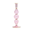 Ripple Candle Holder in Pink by Kim Seybert at Fig Linens and Home