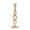 Ripple Smoke Candlestick | Kim Seybert at Fig Linens and Home