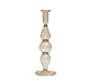 Ripple Smoke Candlestick | Kim Seybert at Fig Linens and Home