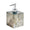 Lucent Beige/Taupe/Gray Soap Dispenser | Kim Seybert at Fig Linens and Home