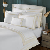 Orchids Lux Stella Organic Duvet Cover - Twin - Natural at Fig Linens and Home 1