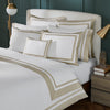 Orchids Lux Stella Organic Duvet Cover - King - Sand at Fig Linens and Home 1