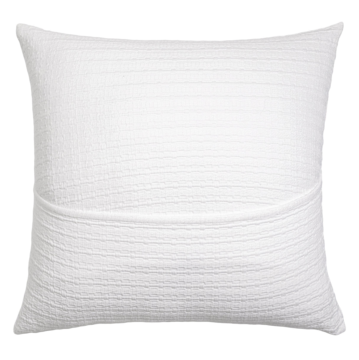 Euro Sham Back - Dune White Bedding by Kevin O'Brien Studio at Fig Linens and Home