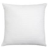 Euro Sham Front - Dune White Bedding by Kevin O'Brien Studio at Fig Linens and Home