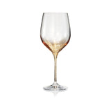 Orion Wine Glass in Gold by Kim Seybert at Fig Linens and Home
