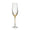 Orion Champagne Flute in Gold by Kim Seybert at Fig Linens and Home