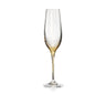 Orion Champagne Flute in Gold by Kim Seybert at Fig Linens and Home