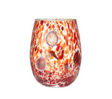 Gala Tumbler in Orange by Kim Seybert at Fig Linens and Home - 1