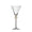 Daphne Wine Glass in Clear & Gold by Kim Seybert at Fig Linens and Home