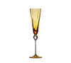 Daphne Flute in Amber by Kim Seybert at Fig Linens and Home