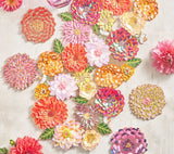 Dahlia Drink Coasters Set of 4 in a Gift Bag by Kim Seybert Fig Linens and Home 4