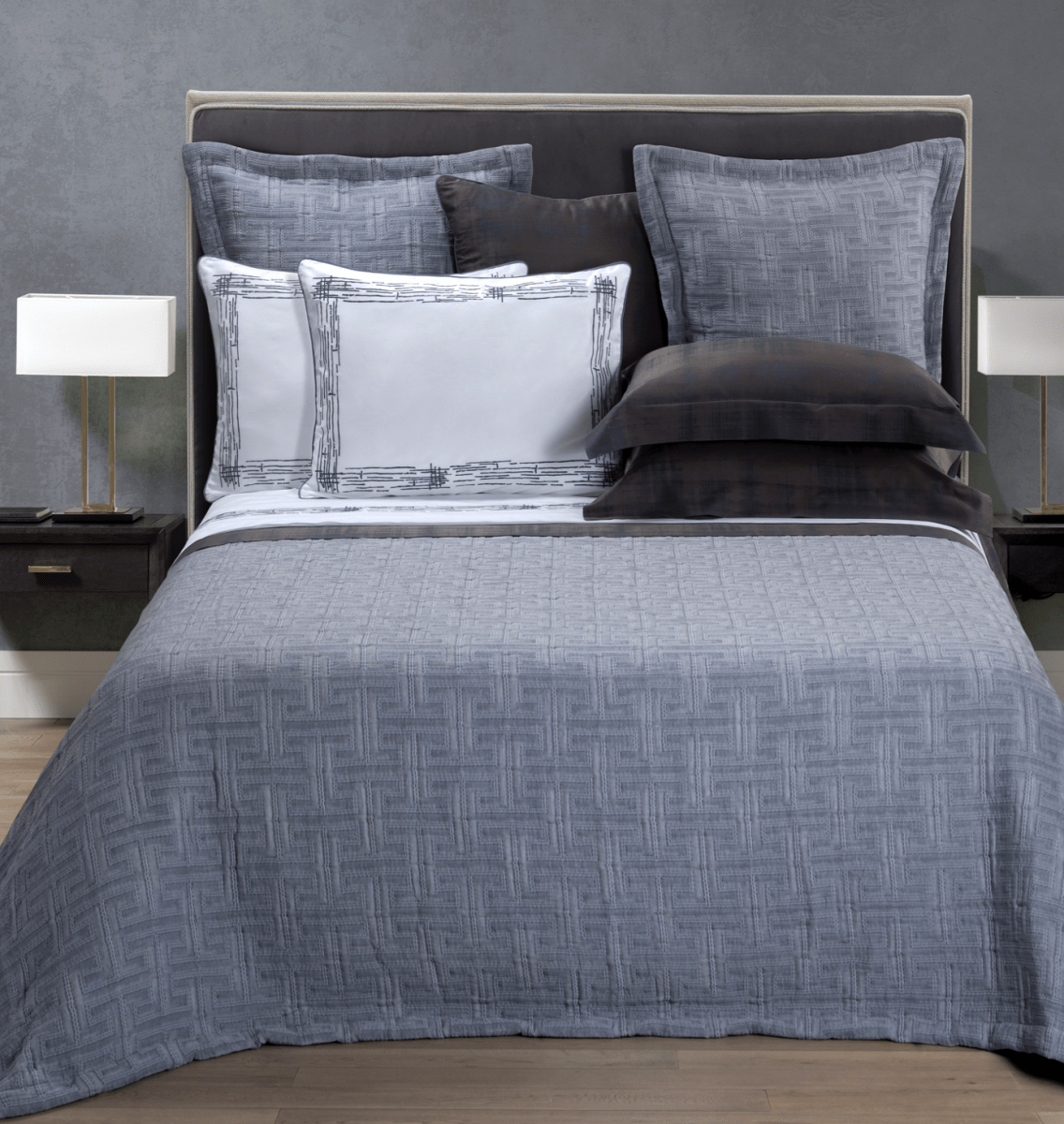 Dea Linens Graffiti Embroidery Bedding