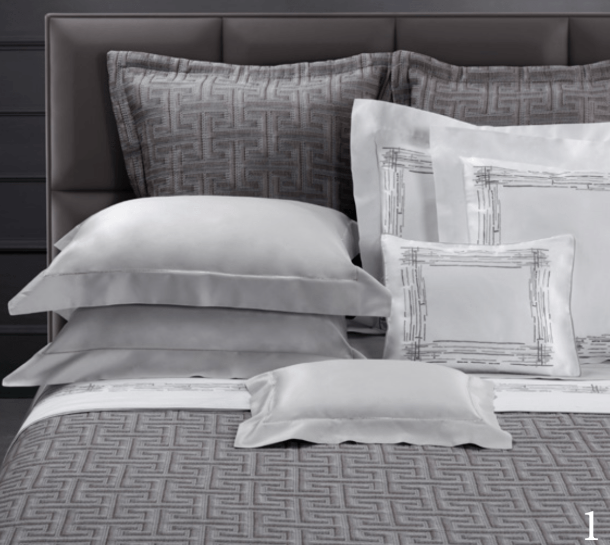 Dea Linens Graffiti Embroidery Bedding - Thumbnail 2