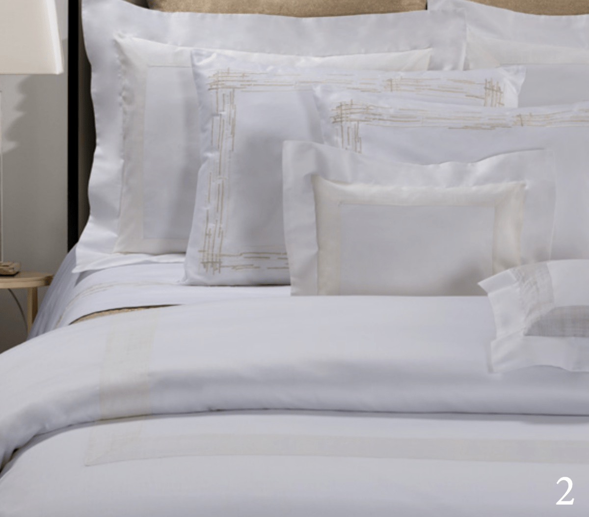 Dea Linens Graffiti Embroidery Bedding - Thumbnail 3