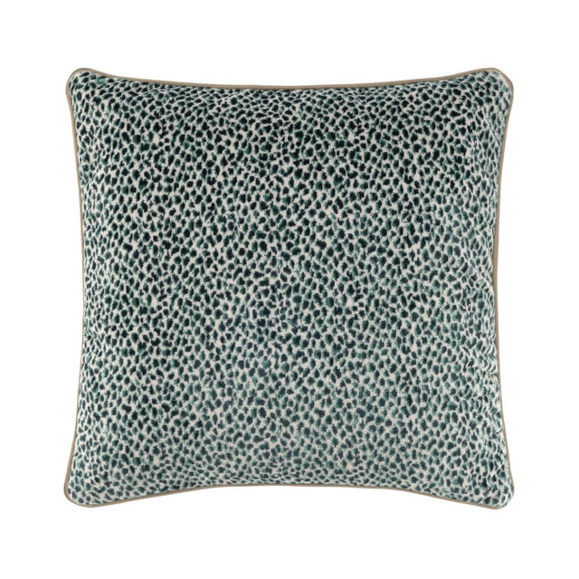 Yves Delorme Zenaide Paon Decorative Pillow by Yves Delorme  - Decorative Pillow 18 x 18 Zenaide Paon  at FIG LINENS AND HOME - 1