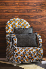 Yves Delorme Geode Nuit Decorative Pillow by Yves Delorme  - Decorative Pillow 13 x 22 Geode Nuit  at FIG LINENS AND HOME - 2