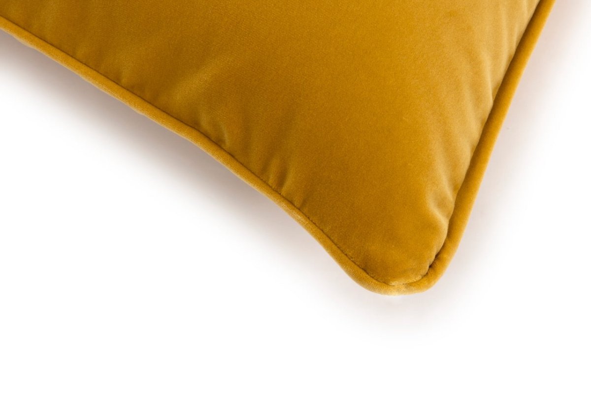Yves Delorme Divan Marigold Decorative Pillow by Yves Delorme - Decorative Pillow 18 x 18 Marigold at FIG LINENS AND HOME - 2