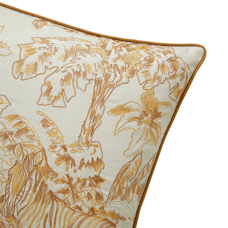 Corner of Pillow - Faune Decorative Pillow by Yves Delorme