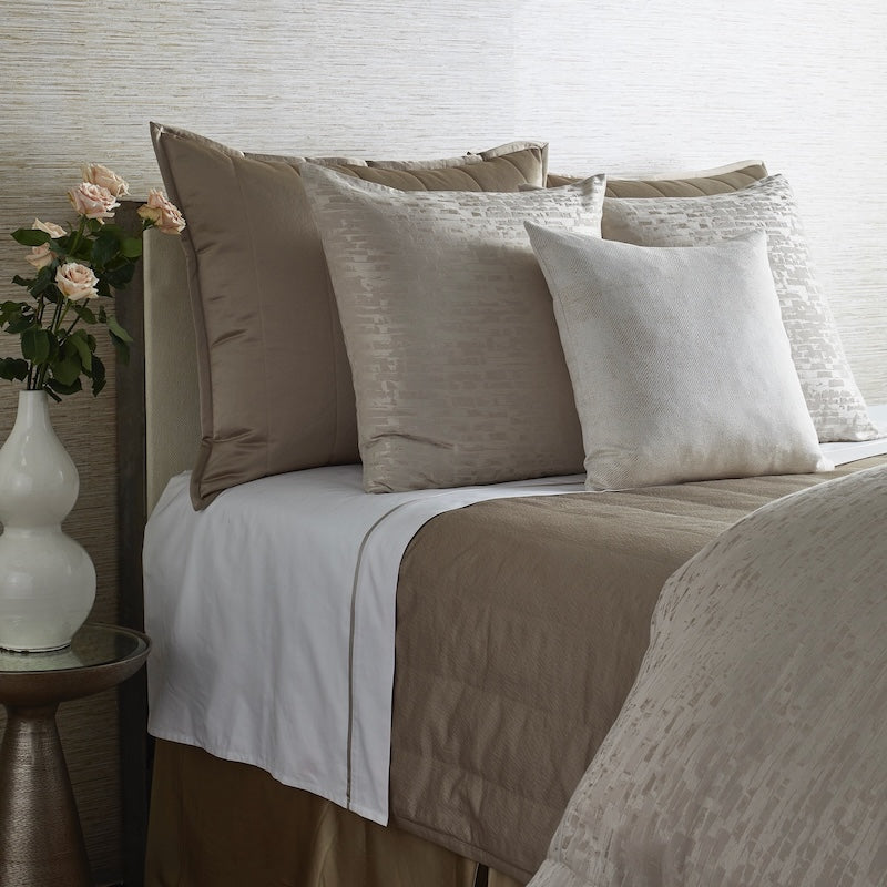 Ann Gish Delphi Pumice Bedding | Duvet Covers and Shams at Fig Linens and Home