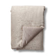 Folded Delphi Pumice Throw by Ann Gish at Fig Linens and Home