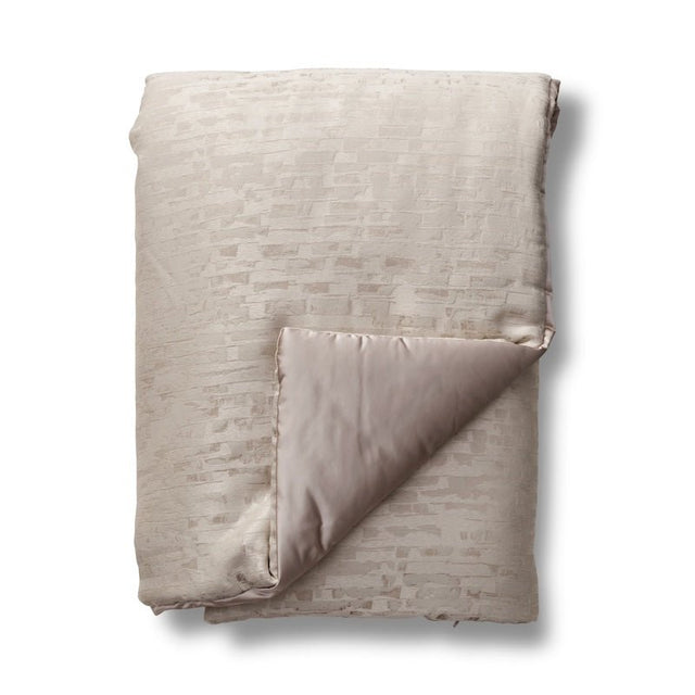 Folded Delphi Pumice Throw by Ann Gish at Fig Linens and Home