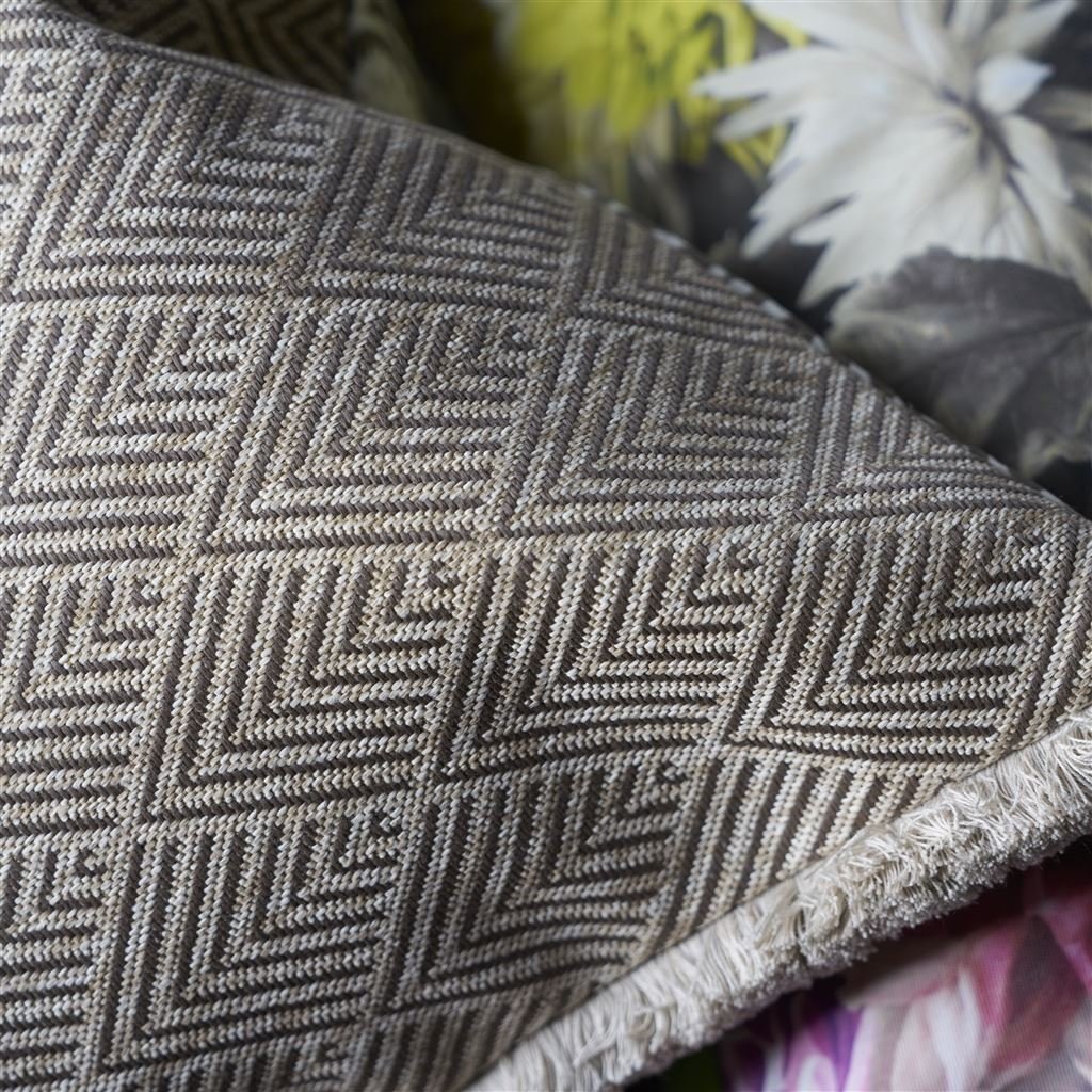 Designers Guild Balian Natural Outdoor Decorative Pillow at Fig Linens and Home - 96