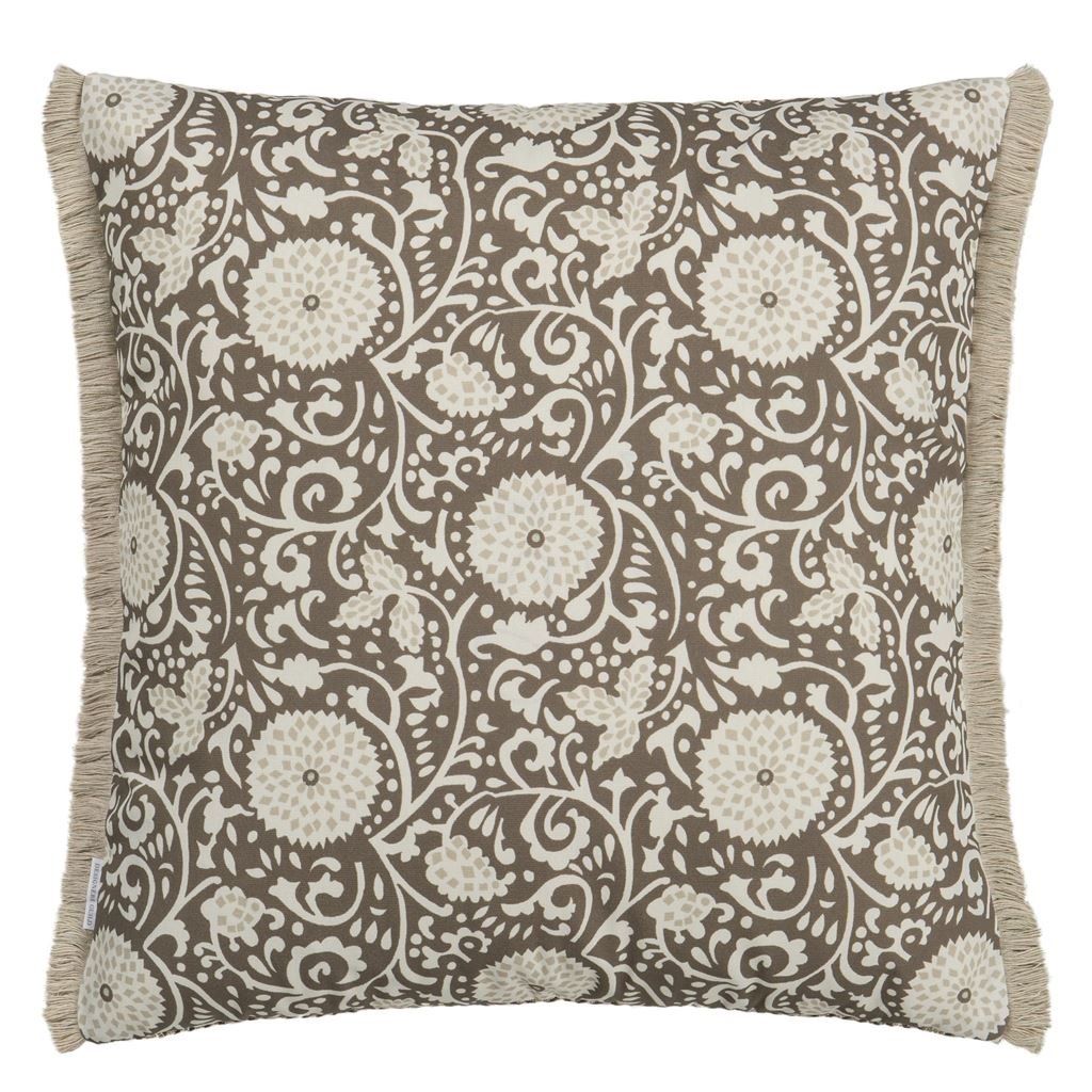 Designers Guild Balian Natural Outdoor Decorative Pillow at Fig Linens and Home - 100