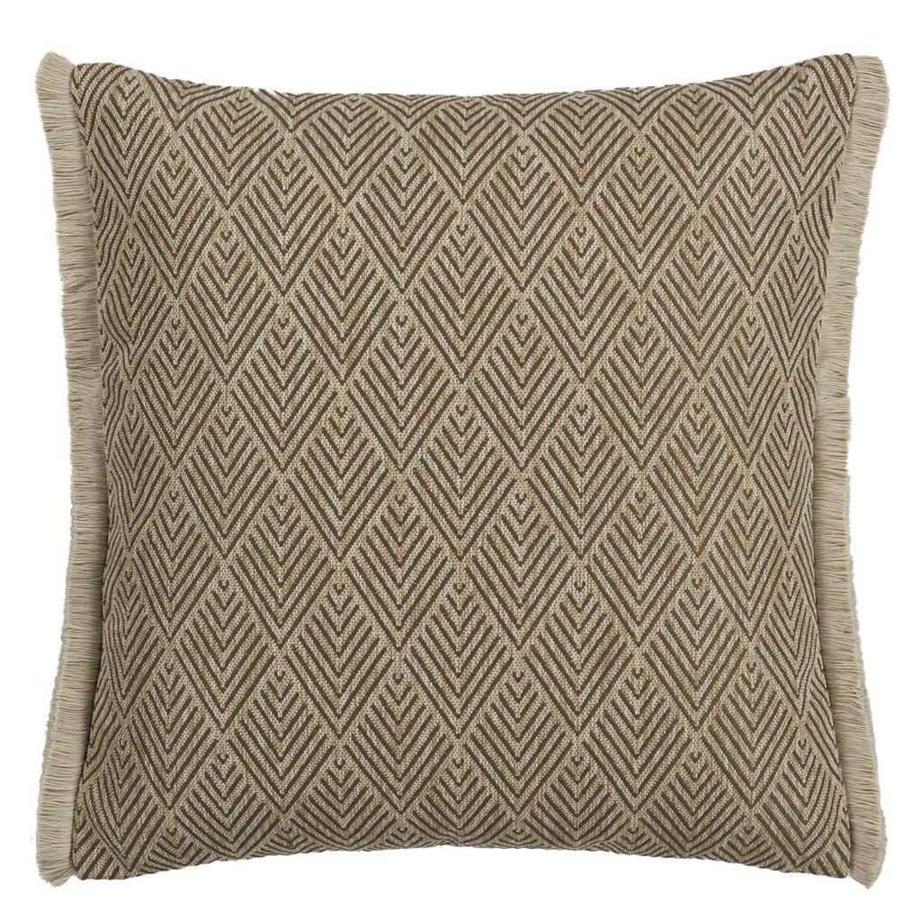 Designers Guild Balian Natural Outdoor Decorative Pillow at Fig Linens and Home - 99
