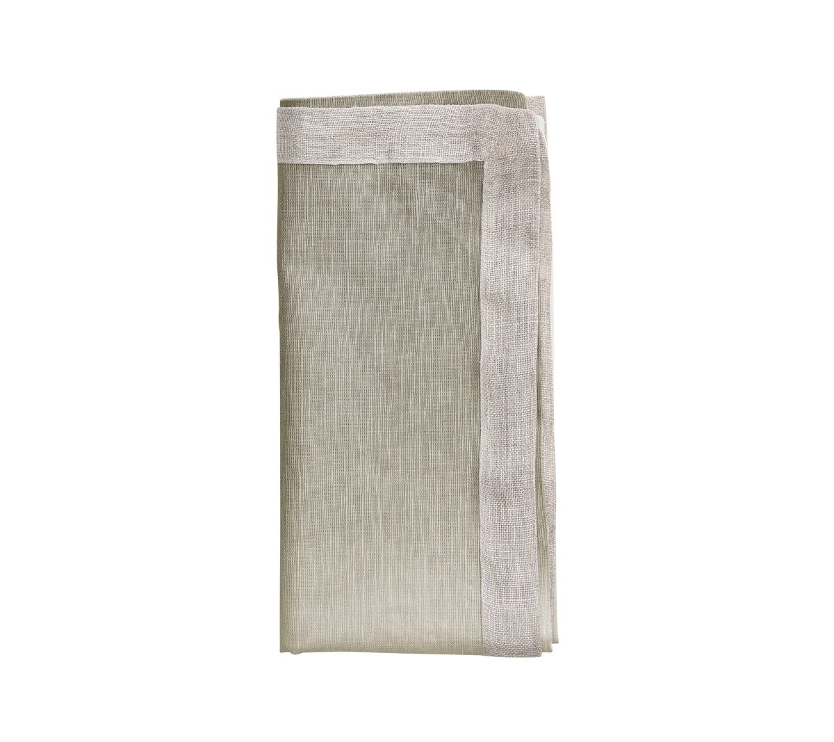 Dip Dye Napkin in Gray & Silver by Kim Seybert at Fig Linens and Home 4