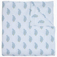 Nirvi Light Indigo Organic Duvet by John Robshaw at Fig Linens and Home - 2
