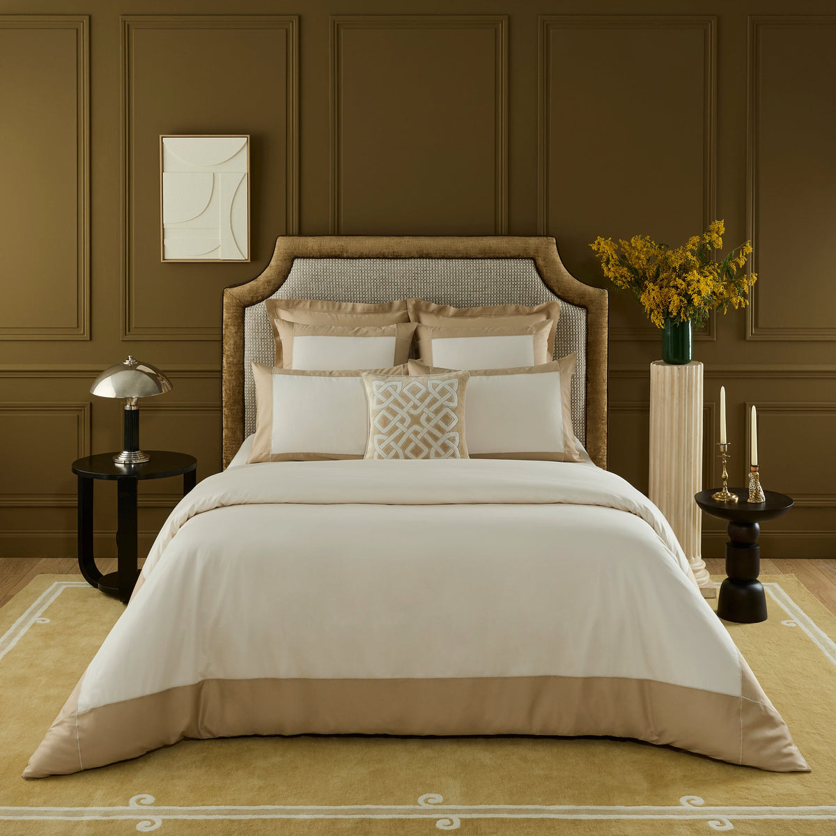 Apollon Dune Duvet Cover by Yves Delorme
