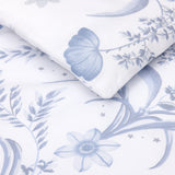 Herbier Celeste Organic Duvet Cover by Yves Delorme